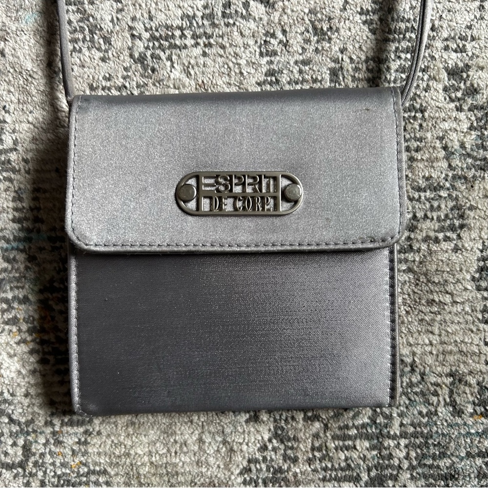 Grey Crossbody Spirit De Corps Bag